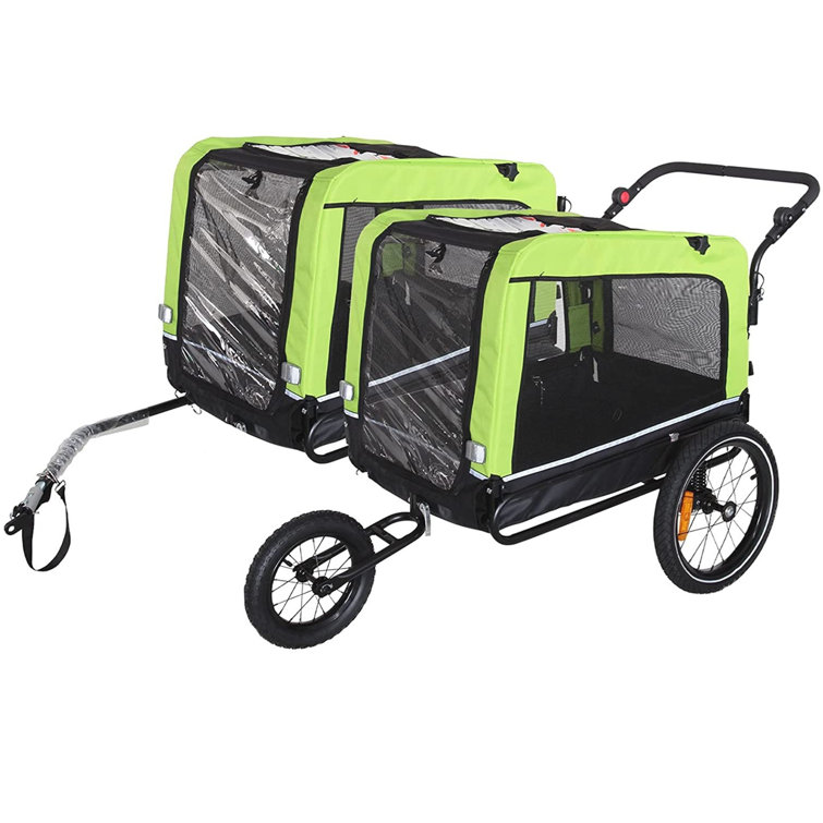 YULIANGCAI Foldable Pet Jogger Stroller with Detachable Carrier Wayfair Canada